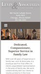 Mobile Screenshot of levinfamilylaw.com